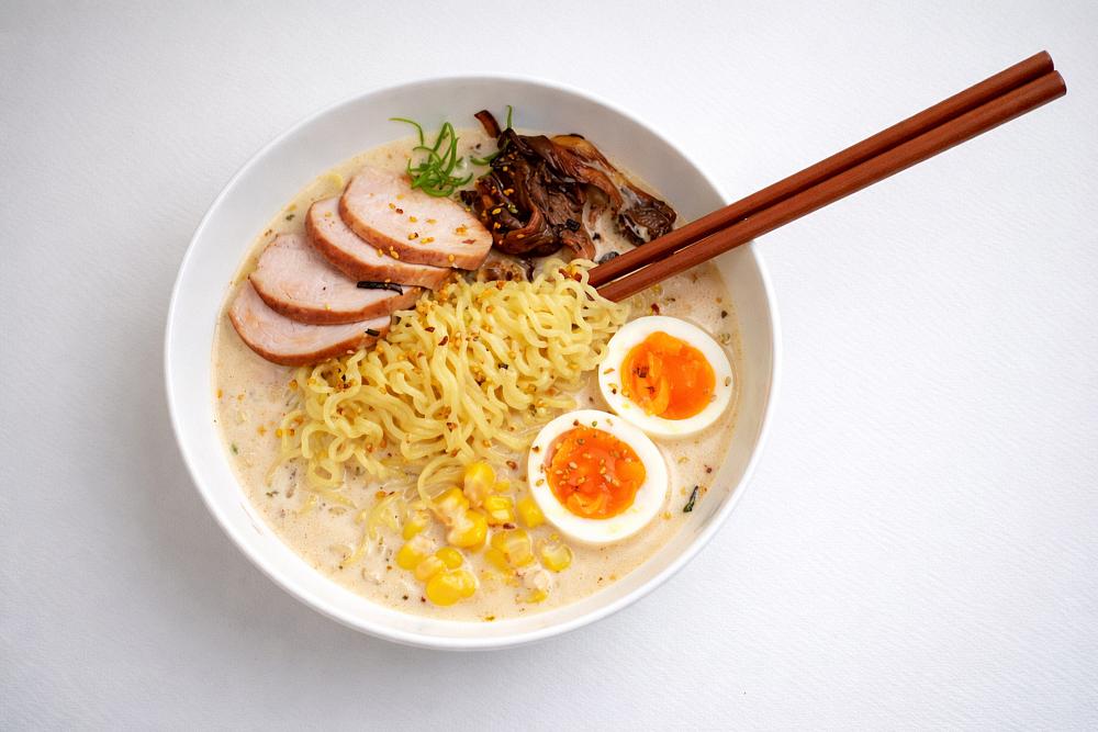 Сырный рамен