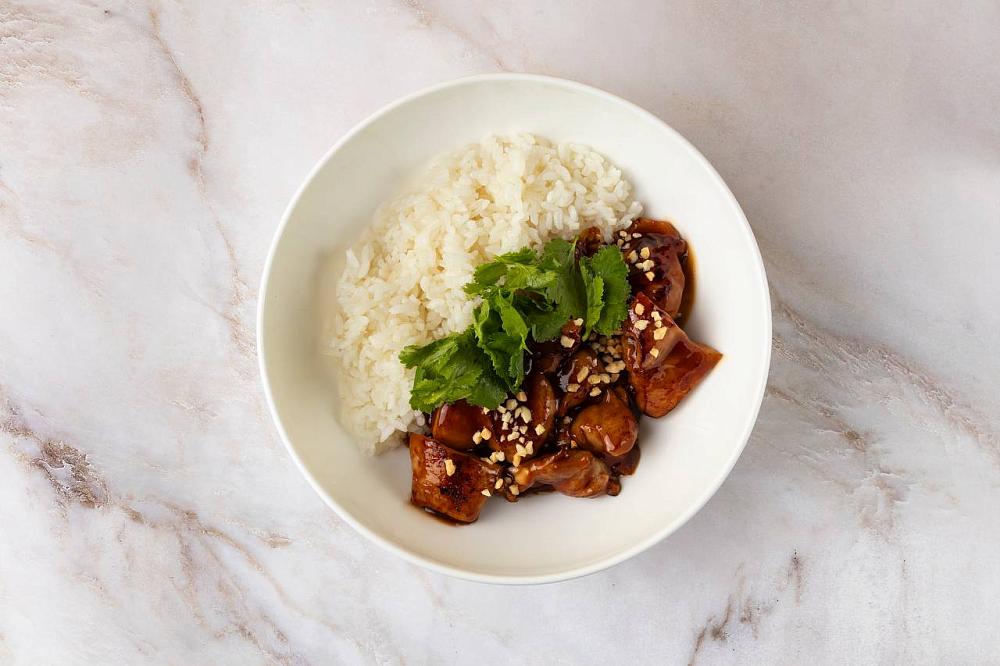 Курица терияки с рисом